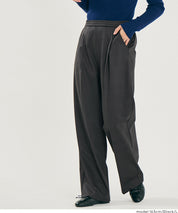 【DAILY WARM】內刷毛提花寬褲