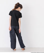 童裝 刺繡澎澎袖T恤
