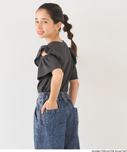 童裝 高腰牛仔褲