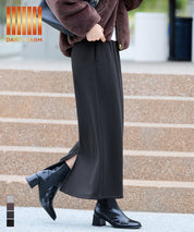 【DAILY WARM】內刷絨毛直筒裙