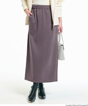 【DAILY WARM】內刷絨毛直筒裙