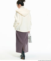 【DAILY WARM】內刷絨毛直筒裙