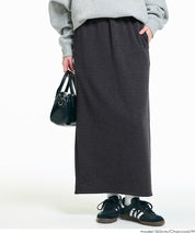 【DAILY WARM】內刷絨毛直筒裙