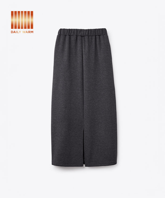 【DAILY WARM】內刷絨毛直筒裙