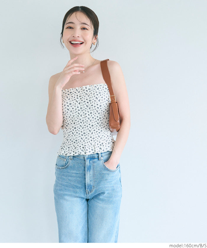 胸墊抽皺吊帶背心 OUT BRA