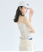 胸墊抽皺細肩帶背心 OUT BRA