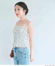 胸墊抽皺吊帶背心 OUT BRA