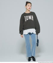 重磅內刷毛刺繡LOGO休閒上衣