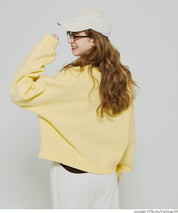 重磅內刷毛刺繡LOGO休閒上衣