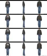 重磅內刷毛刺繡LOGO休閒上衣