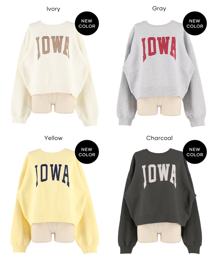 重磅內刷毛刺繡LOGO休閒上衣