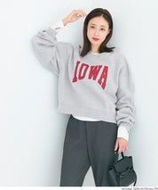 重磅內刷毛刺繡LOGO休閒上衣