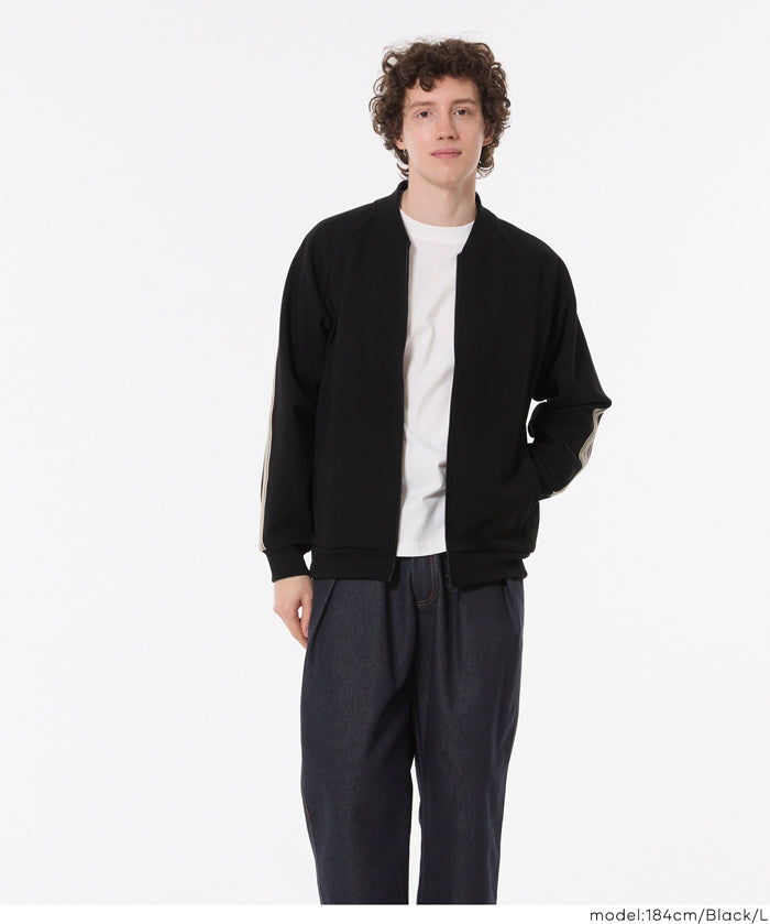 側邊條紋運動外套