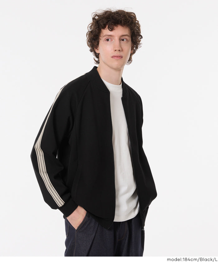 側邊條紋運動外套