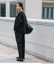 柔軟太空棉錐形休閒褲