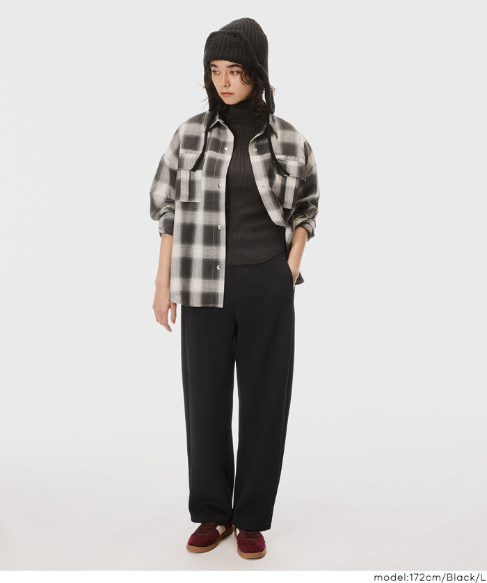 柔軟太空棉錐形休閒褲