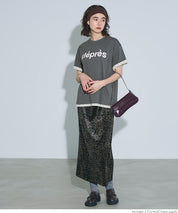 反摺袖口棉質LOGO短袖上衣