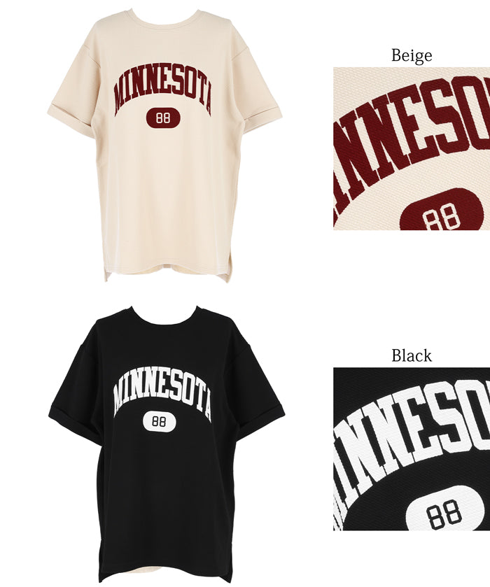 壓紋LOGO短袖T恤