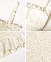 絲絨兩穿帶罩平口背心 OUT BRA