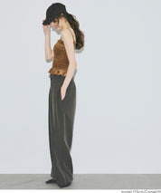 絲絨兩穿帶罩平口背心 OUT BRA