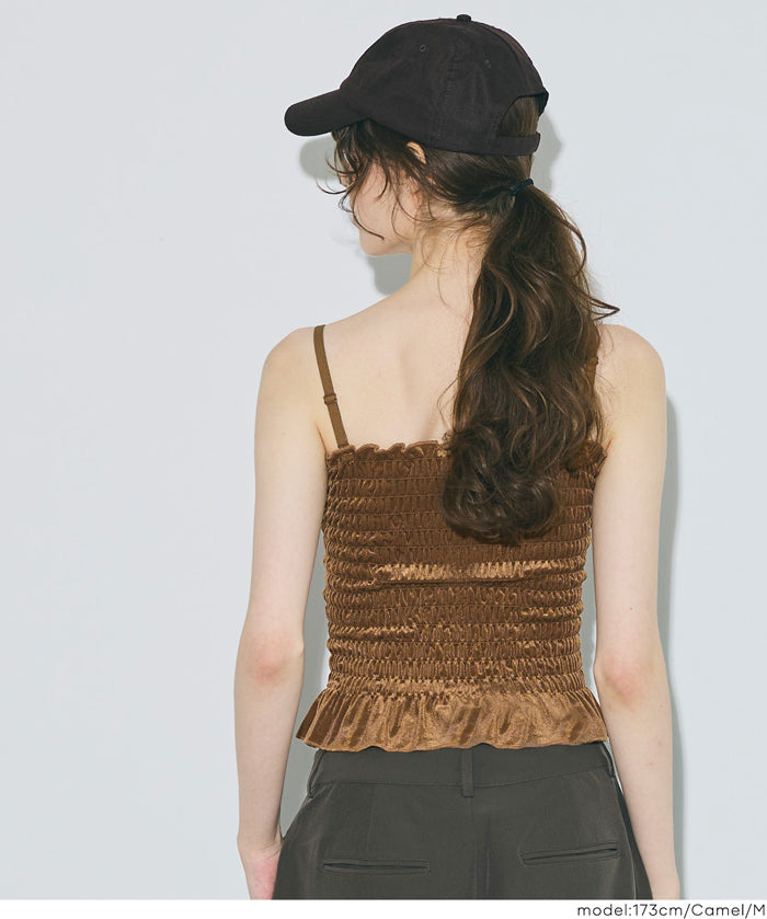 絲絨兩穿帶罩平口背心 OUT BRA