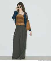 絲絨兩穿帶罩平口背心 OUT BRA