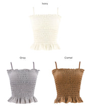 絲絨兩穿帶罩平口背心 OUT BRA