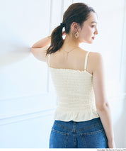 絲絨兩穿帶罩平口背心 OUT BRA