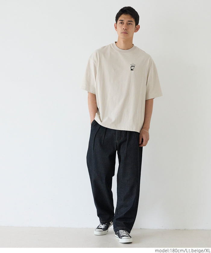 小刺繡點綴T恤