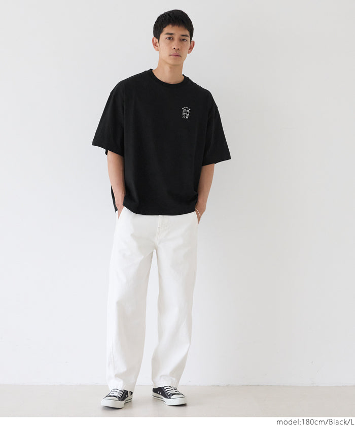 小刺繡點綴T恤