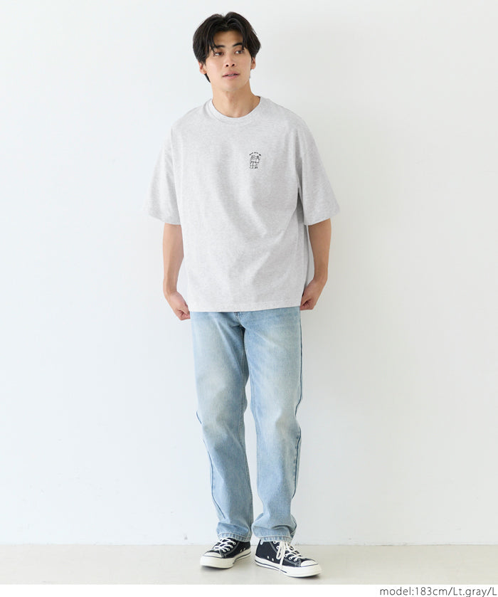 小刺繡點綴T恤