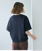 LOGO短袖薄款大學T