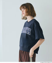 LOGO短袖薄款大學T