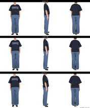 LOGO短袖薄款大學T