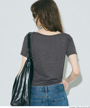 船領羅紋短袖上衣