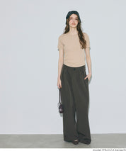 船領羅紋短袖上衣