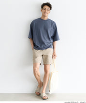 棉感雙層布短袖上衣