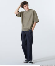 棉感雙層布短袖上衣