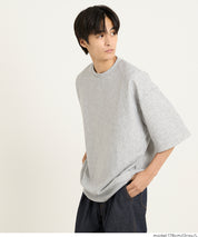 棉感雙層布短袖上衣