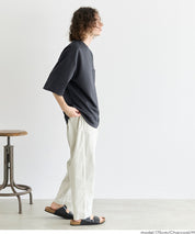 棉感雙面布寬版T恤