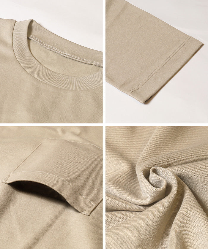 棉感雙面布寬版T恤