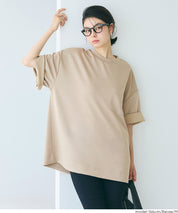 棉感雙面布寬版T恤