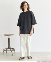 棉感雙面布寬版T恤