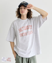 弧形LOGO印花T恤