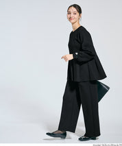 柔軟太空棉打摺休閒褲