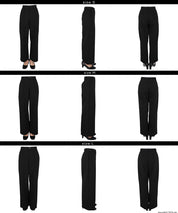 柔軟太空棉打摺休閒褲