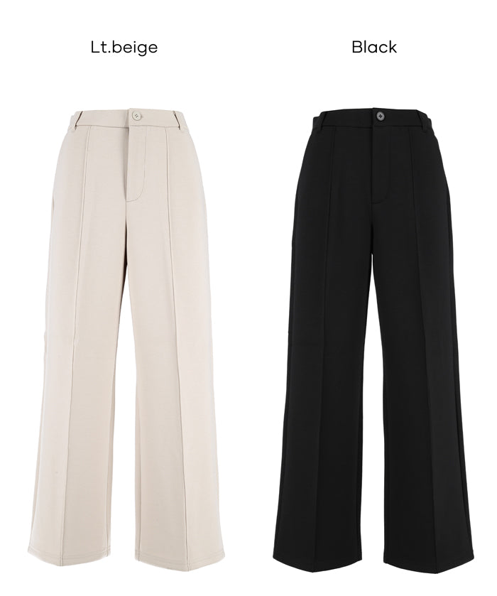 柔軟太空棉打摺休閒褲