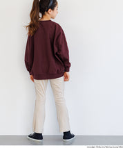 童裝 親子同款 LOGO輕薄長袖大學T