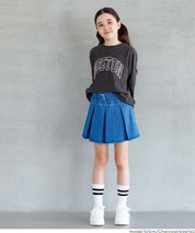 童裝 親子同款 LOGO輕薄長袖大學T