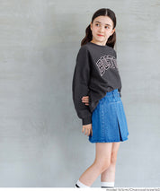 童裝 親子同款 LOGO輕薄長袖大學T